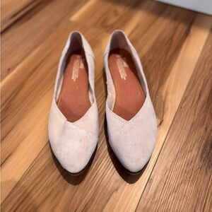 Women’s Blush Pink Tom’s Flats